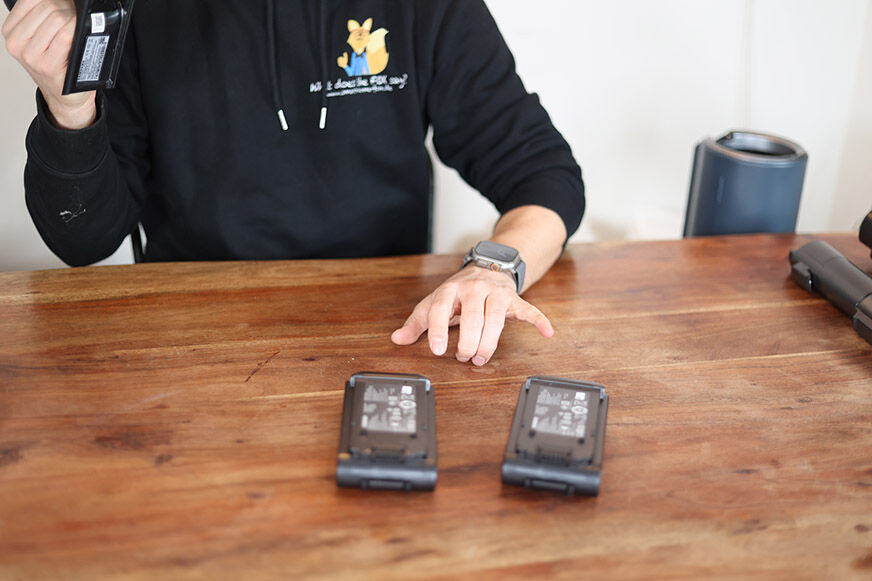 Akkus des Samsung Bespoke Jet